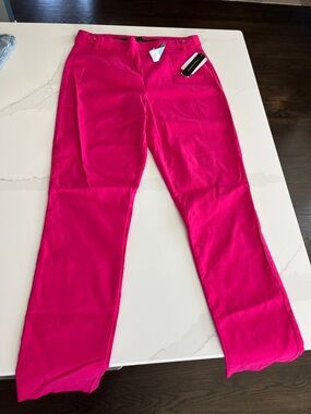 Women’s Hot Pink Wide-Leg Jeans — Classic Flare Fit